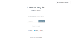 Desktop Screenshot of lawrenceyangart.com